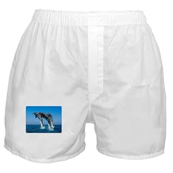 Artsmith, Inc. Boxer Short (Shorts) Dolphins Dancing