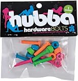 Hubba 1 Inch Coloured Skateboard Bolts