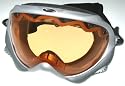 OAKLEY-Wisdom-Stain Silver Frame/Persimmon Lens [並行輸入品]