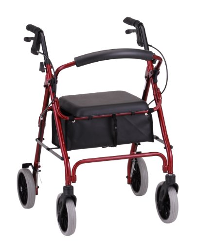 Nova Zoom 22 Rolling Walker, Red