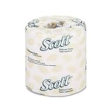 SCOTT Embossed Premium Bathroom Tissue - 605 Sheets per Roll, 20 Rolls per Carton