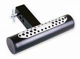 Go Rhino Mini Receiver Hitch Step (GO-325B) 12 Wide - Black Powder Coat w/ Hitch Pin & Clip - fits 2 receiver hitch