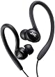 JVC HAEBX85Z Inner Ear Sports Clip Headphone (Black)