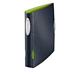 Leitz 1043-00-89 - Ordner A4 Active Nature breit, dunkelgrau