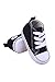 Converse Baby Boys' Chuck Taylor First Star Hi (Infant) - Black/White - 4