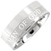 Christian Stainless Steel Rings - "Man of God" Itimothy 6:11 - Size 09 - 12