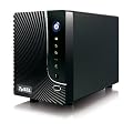 Zyxel NSA-221 NAS Media Server und Syslog Server f�r 2 Festplatten