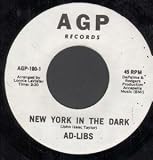 NEW YORK IN THE DARK 7 INCH (7" VINYL 45) - AGP 0