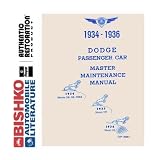 1934 1935 1936 DODGE Shop Service Repair Manual CD by Dodge