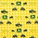 John Deere Tossed Tractor Bandana