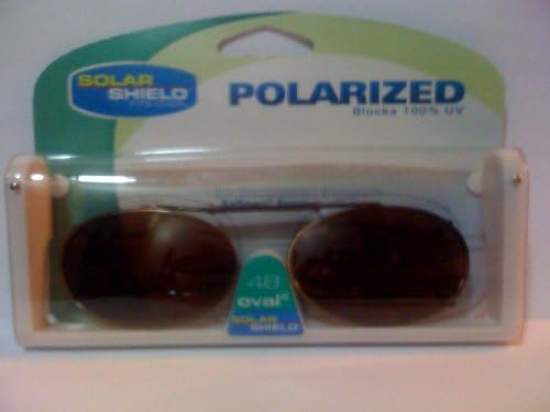 Solar Shield Polarized Lenses X-Span Frame Fits Over Eyeglasses Size 48 oval2 DRIVING Lens