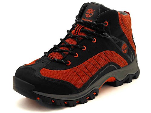 Timberland(ティンバーランド) PIPER TRAIL MID(パイパートレイルMID) 33104 ブラック/オレンジ