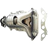 2001 Honda Civic 1.7 Catalytic Converter Manifold with Heat Shields by BESTANDFOX