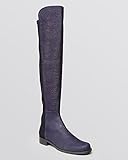 Stuart Weitzman Women's Goosebump Over The Knee 5050 Stretch Suede Boots