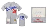 Sandy Koufax Los Angeles Dodgers Autographed CC Jersey with1963 Patch