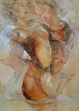Day Dreaming by Gary Benfield. Art Print On Canvas.. 12 inches width by 18 inches height. Art Print On Canvas.