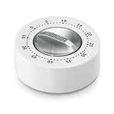 Polder TMR-528-90 Round 60-Minute Mechanical Timer, White