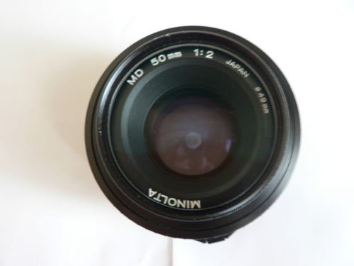 MINOLTA MD 50mm 1:2 AC L35(UV) Japan 49mm