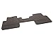 GM # 19172260 Floor Mats - Rear Premium All Weather - Ebony - 1 Piece
