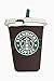 Thunderous Brown Starbucks Coffee Ice Cream Silicone Back Cover Case for Apple iPhone 5C