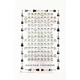 (24x36) Guitar Chords Learn to Play Print Music Poster