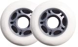 2 Inline Skate / Caster Wheels 76mm 89a OUTDOOR FORMULA