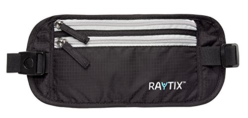 Travel Money Belt: Safe, Well Designed & Comfortable Money Carrier For Travelling & More - Blocks RFID Transmissions - Secure, Hidden Travel Wallet