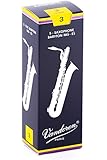Vandoren SR243 Bari Sax Traditional Reeds Strength 3; Box of 5
