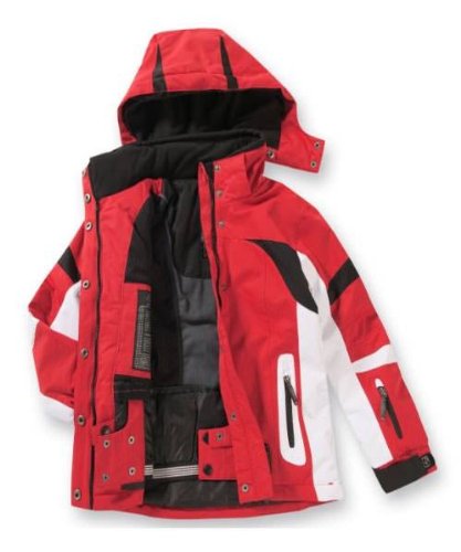 Killtec Ken Woman - Skijacke, rot/schwarz, 36
