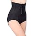Shymay Women's Zipper Closure Hi-Waist Tummy Control Panties