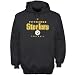 Pittsburgh Steelers Black Critical Victory Hoody Sweatshirt