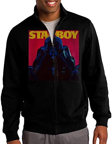 Men's The Weeknd Starboy Standing Collar Jacket