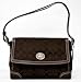 Coach Signature Soho Flap Shoulder Bag 13972 Brown
