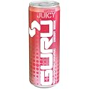 Guru Juicy Superfruit Energy Drink, 100% Natural, 12-Ounce Cans (Pack of 24)