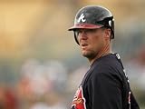 Atlanta Braves v Houston Astros, KISSIMMEE, FL - MARCH 01: Chipper Jones Photographic Poster Print by Mike Ehrmann, 18x24