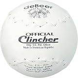 deBeer Official Clincher 16 Inch Trutech Leather Softball