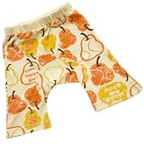 Sckoon Organic Cotton Monkey Pants Red Pear 3-6 Month