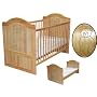 Barney Bear Cotbed - Pine