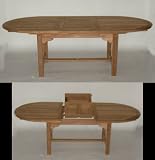 Teak Table Oval Extension