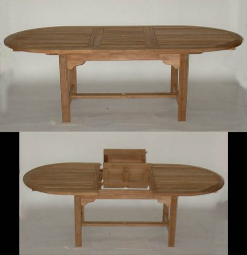Teak Table Oval Extension