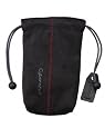 Sony LCS-CSK/B Draw-string style reversible pouches Soft Carrying Case (Black/Red and Brown/Blue)