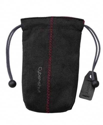 Sony LCS-CSK/B Draw-string style pouch Soft Carrying Case (Black)
