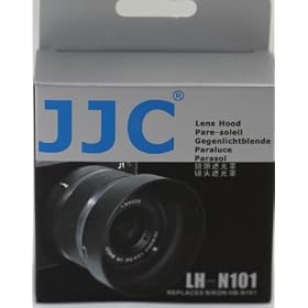 Professional Replacement Lens Hood HB-N101 For Nikon 1 10-30mm 3.5 VR Lens Black