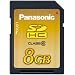 SD High Capacity 8 GB Card, Class 6 Guaranteed 6MB/s Continuous Transfer Rate, Upto 20MB/s