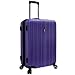 Traveler's Choice Tasmania 100% Pure Polycarbonate Expandable Spinner Luggage, Purple, 3-Piece Set