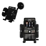 Samsung SGH-A827 Flexible Car Windshield Holder - Gomadic Brand
