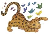 Leopard Peel & Stick Wall Mural Leopard Peel & Stick Wall Mural