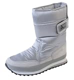 Snowjoggers Womens Classic Nylon Silver   SCNW-140  4 UK