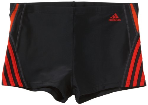 Adidas Herren Badehose Inspiration Boxer, black/high energy s12/core energy s12, 6, X25218