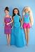 A Set of 6 Outfits and 3 Pair of Shoes Day to Night Looks Made to Fit the Barbie Doll